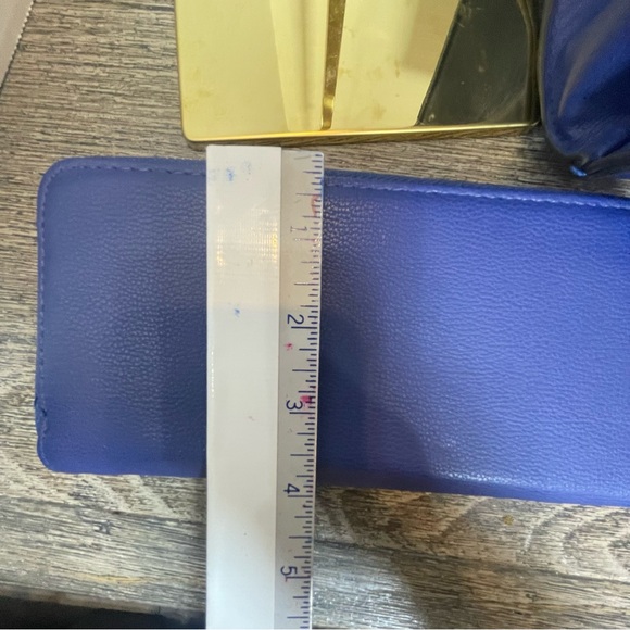 Alyssa Blue Women's Handbag and Wallet. Shoulder bag. Vegan leather. NEW.purse - Picture 13 of 14